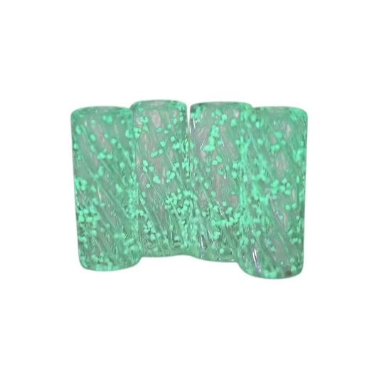 10mm Glastip, leuchtet im dunkeln