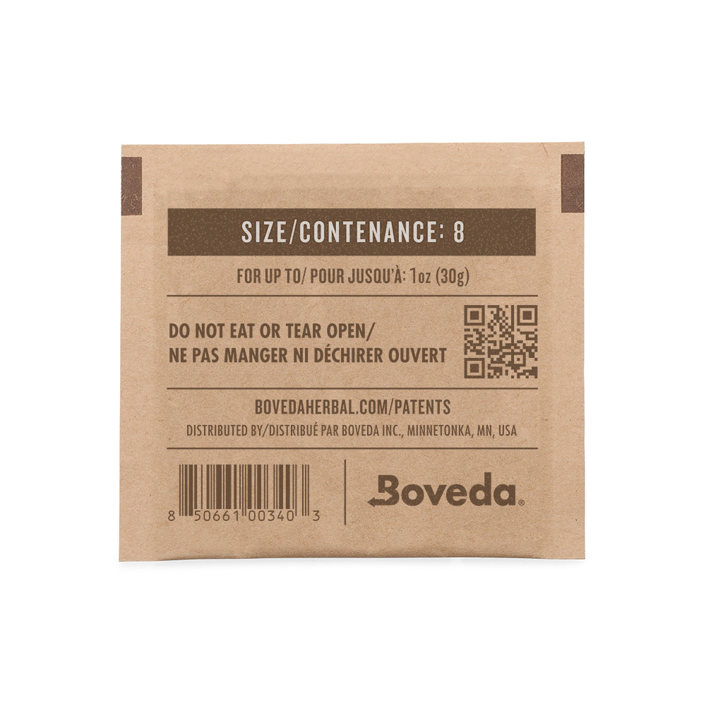 Boveda 8g 62% Terpene Shield 2-way humidity control