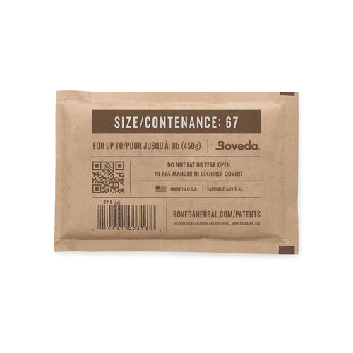 Boveda 67g 62% Terpene Shield 2-way humidity control
