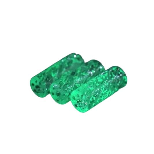10mm Glastip, leuchtet im dunkeln