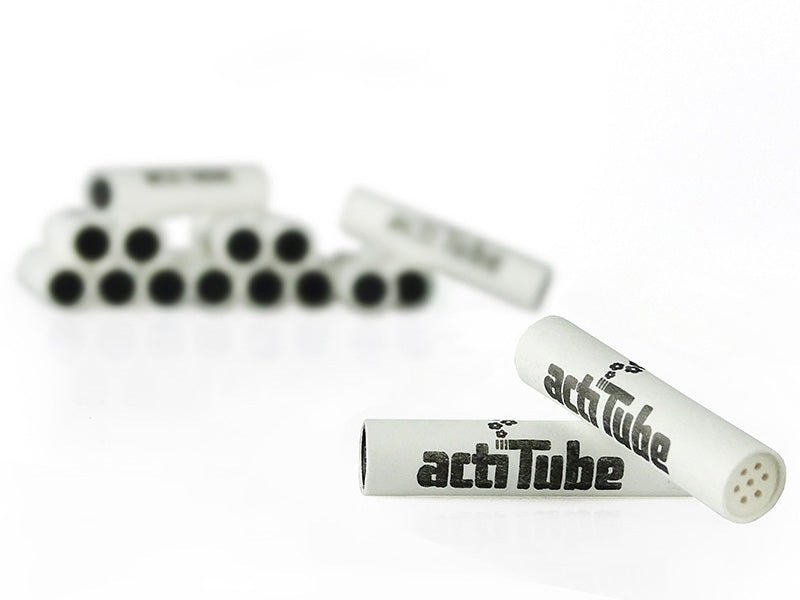 actiTube Aktivkohlefilter 8 mm 100er Pack - Loudandlegal