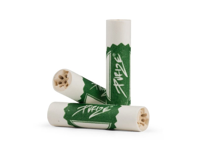 PURIZE White, 50er Pack., Regular Size 9mm, Aktivkohlefilter - Loudandlegal