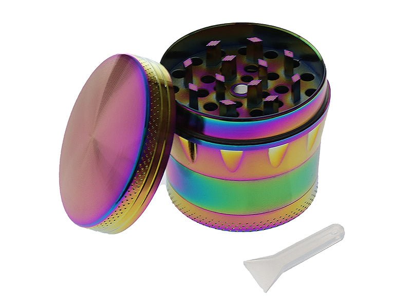Regenbogen Metallic, 4 Teilig, 43 x 38 mm - Loudandlegal